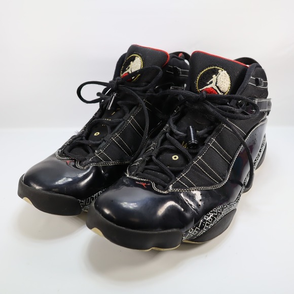 Nike Air Jordan 6 Rings Men's Shoe Sneakers Black Size 13 Style 371497-031